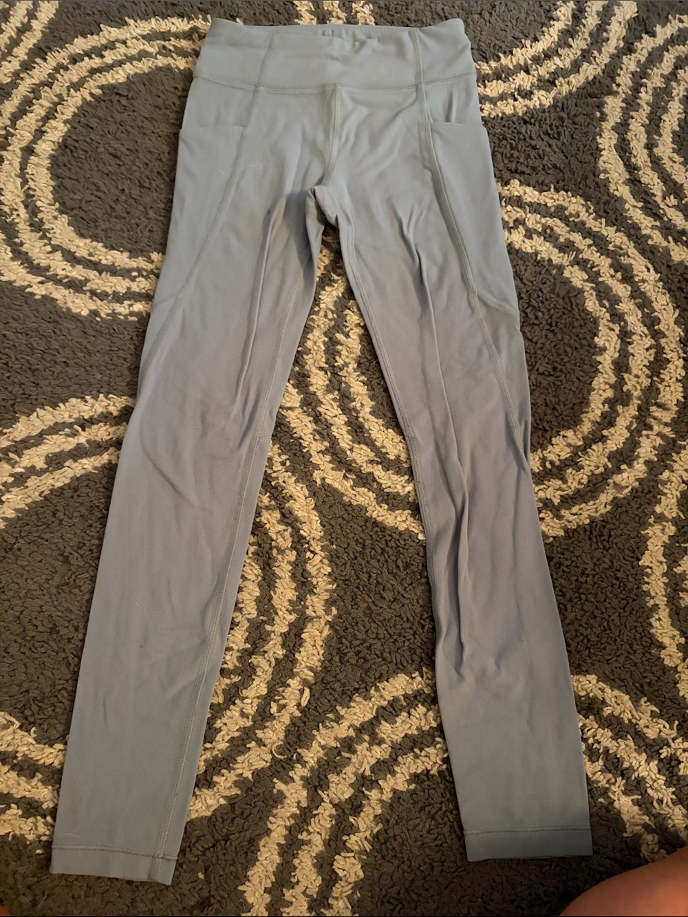 Athleta Girls' Slate Blue High-Rise Leggings